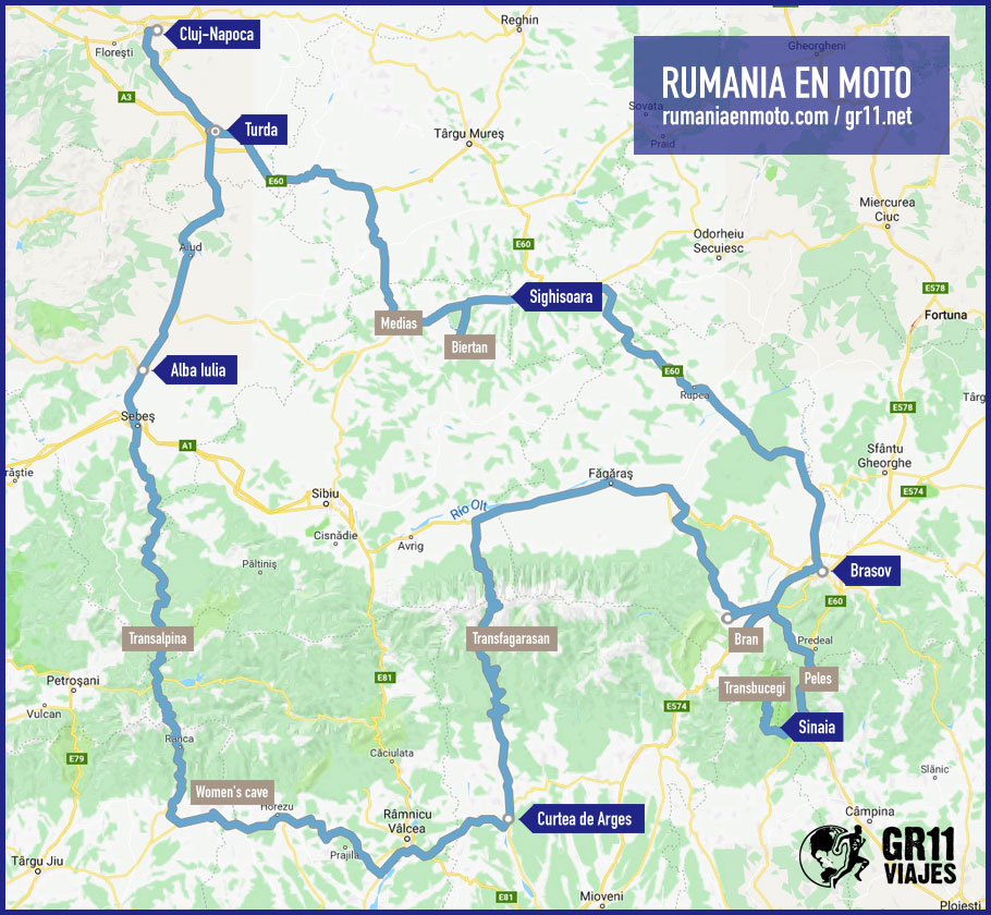 Ruta Rumania En Moto Gr11 Viajes
